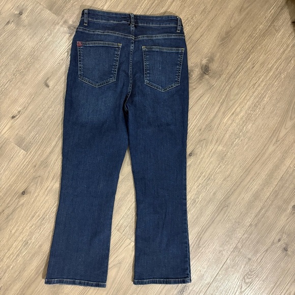 BDG Urban Outfitters Women’s 28x25 High-Rise SLIM Straight Leg Jeans Dark - Picture 2 of 13